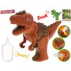 Dinoworld dinosaurus 17cm na baterie se světlem a zvukem vytvářející páru