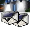 100 LED Security Light Motion Sensor Wall Lamp Solar Powered Lights Waterproof Outdoor Night Lighting 270 Degrees a302736e 8eb8 4ed5 9813 49abc26e1aeb