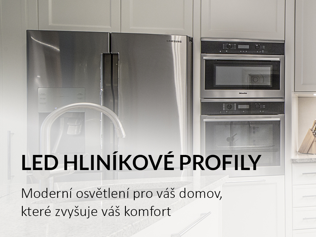 LED hliníkové profily