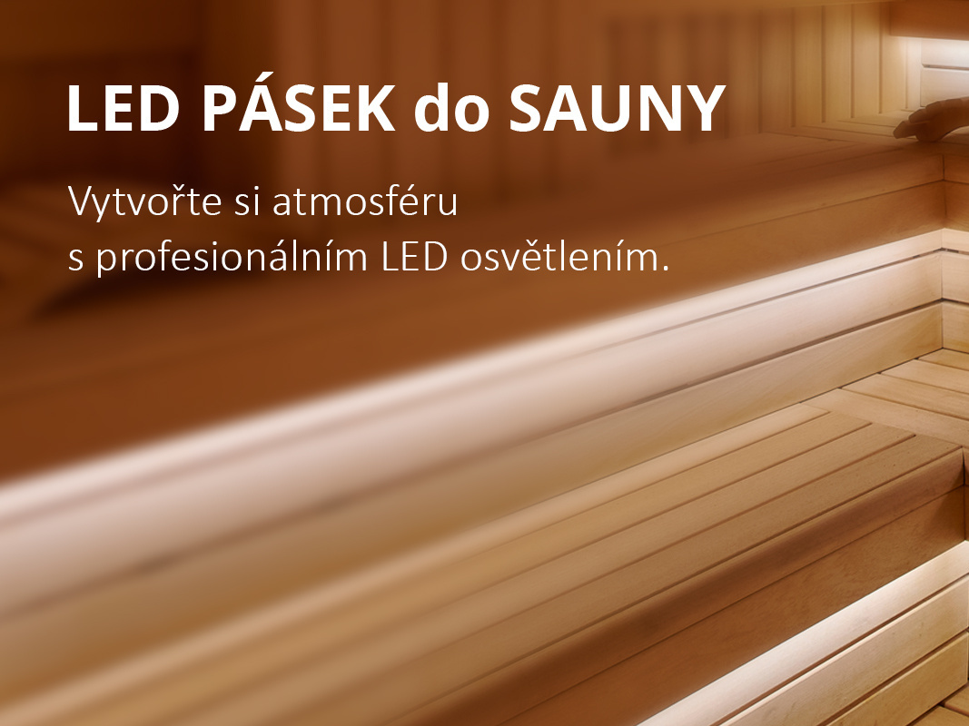 LED pásek do Sauny