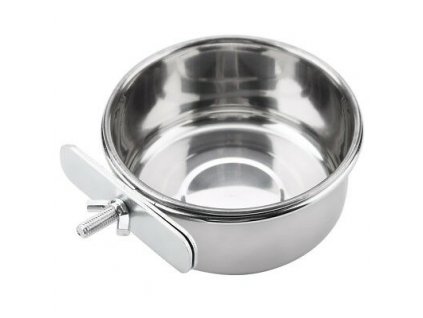 Pet Hanging Bowl Water Dish Cage Bowl Stainless 1