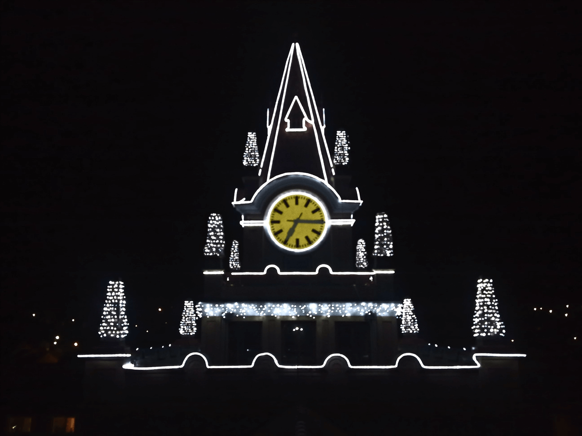 Vianočné osvetlenie verejného priestranstva