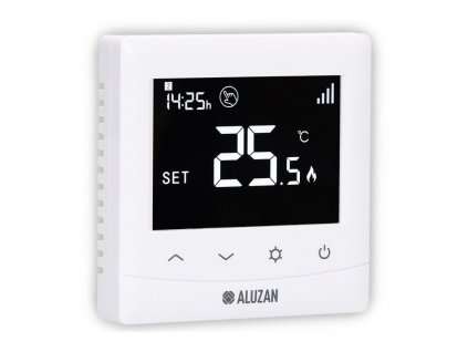 3x Aluzan EB-160 WiFi - programovatelný termostat pro ovládání kotlů i elektrického vytápění do 16A
