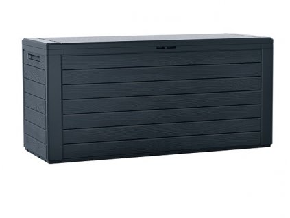 Zahradní box WOODEBOX antracit 116 cm - 280L