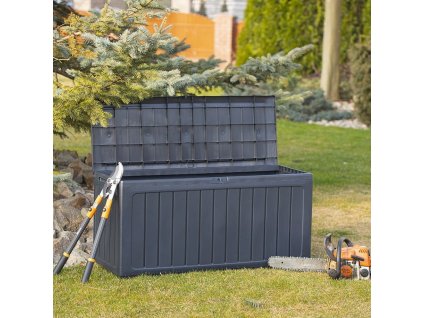 Zahradní box BOARDEBOX antracit 116 cm - 280L