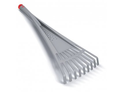 Ruční hrábě R RAKES PLUS šedý 53,9cm (odolný ABS plast)