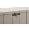 BRAVO zahradní plastový úložný box 270 L - světle šedá