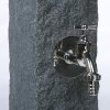 zahradni sloupek s kohoutkem natura antracitovy granit 4 kopie
