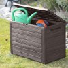 Zahradní box WOODEBOX hnědá 78 cm - 190L