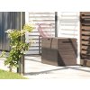 Zahradní box WOODEBOX hnědá 78 cm - 190L