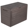Zahradní box WOODEBOX hnědá 78 cm - 190L