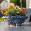 Hřbitovní květináč BALLET 470 - šedá  Hřbitovní květináč BALLET 470 - šedá