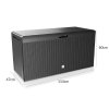 Zahradní box BOXE RATO PLUS antracit114cm - 290L
