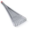 Ruční hrábě R RAKES PLUS šedý 53,9cm (odolný ABS plast)