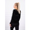 pol po Bluza welurowa z kapturem czarna 17853 1