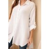 pol pl Koszula bawelniana muslinowa Plus Size biala 30812 4