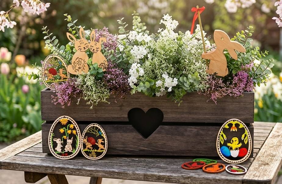 Tipy na jarní zahradní dekorace: proměňte zahradu v kouzelné místo