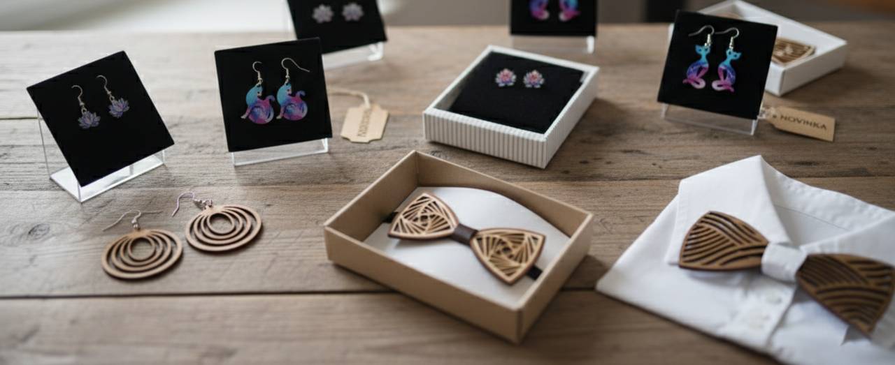 Dřevěné šperky: lehkost, originalita a krása přírody