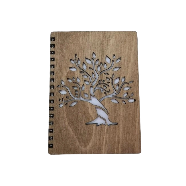 Notizbücher aus Holz