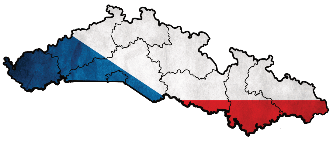 Region – Sever / Západ / Centrum Čech