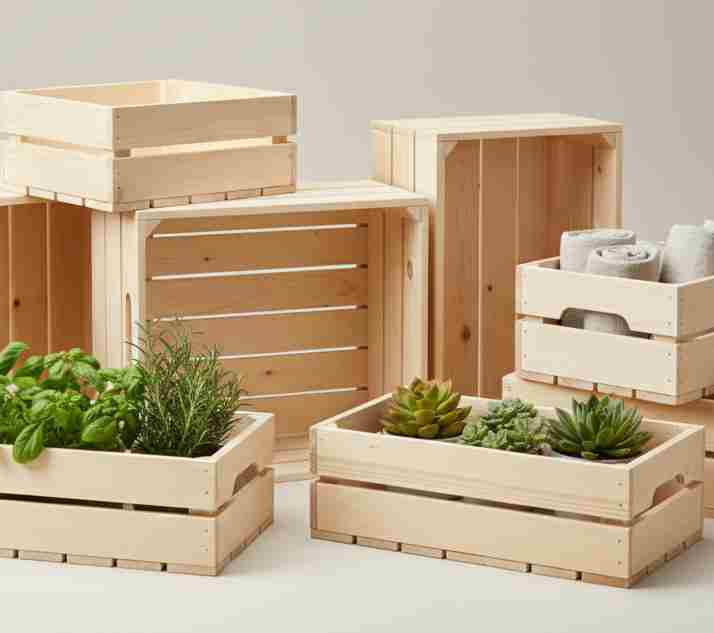 Bedýnky a boxy ze dřeva