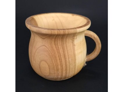 Wooden mug, 10 cm