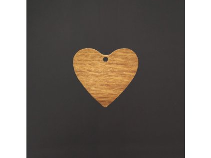 dřevěné srdce kolíček