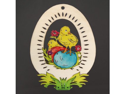 dřevěné velikonoční vejce