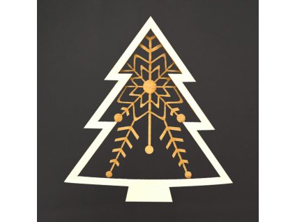 dřevěná ozdoba strom