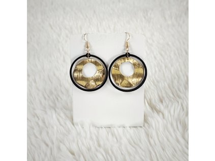 dřevěné náušnice