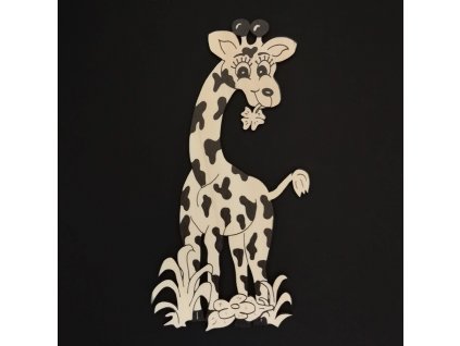 Magnet zum Fertigbemalen einer Giraffe 20 cm