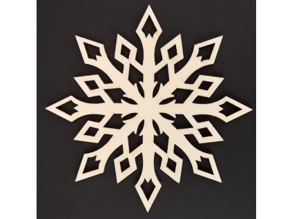 Dřevěná ozdoba vánoční