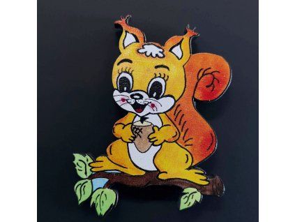232 magnet veverka 6 cm