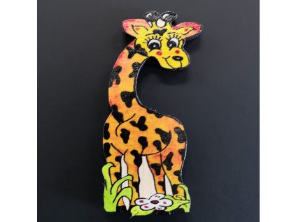 Giraffe magnet 6 cm