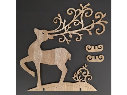 Vánoční dekorace jelen