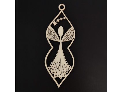 Dřevěná ozdoba vánoční