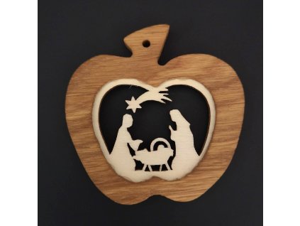 Dřevěná ozdoba vánoční