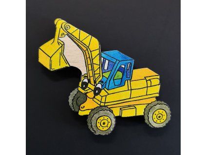 340 magnet bagr 6 cm