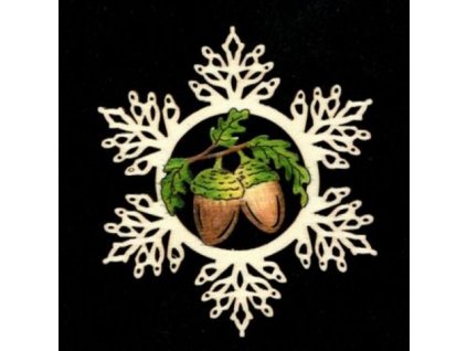 Dřevěná ozdoba vánoční