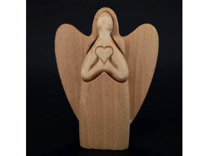 Dřevěný anděl