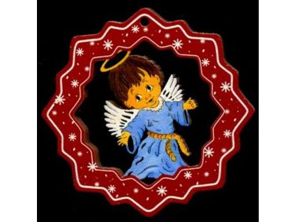 Dřevěná ozdoba vánoční