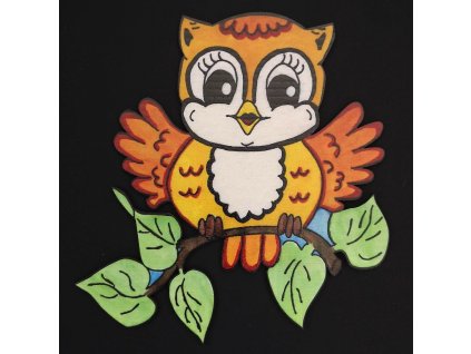 Magnet owl 20 cm