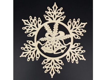 Dřevěná ozdoba vánoční