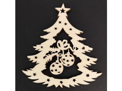 Dřevěná ozdoba vánoční