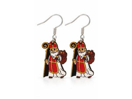Earrings St. Nicholas, 2 cm