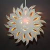 Lampa slunce, přírodní, 28 cm