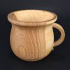 Wooden mug, 10 cm