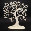 1027 1 dreveny 3d strom s ozdobami vyska 40 cm