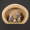 dřevěný betlém s figurkami