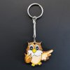 Keychain owl 4 cm